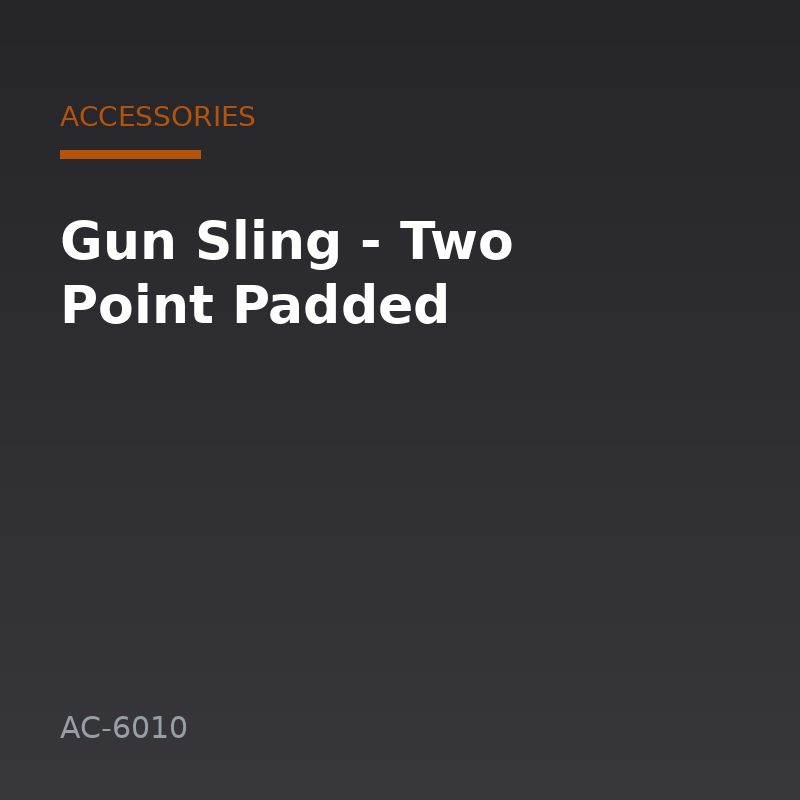 Gun Sling - Two Point Padded