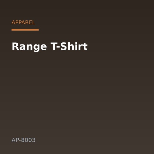 [AP-8003] Range T-Shirt